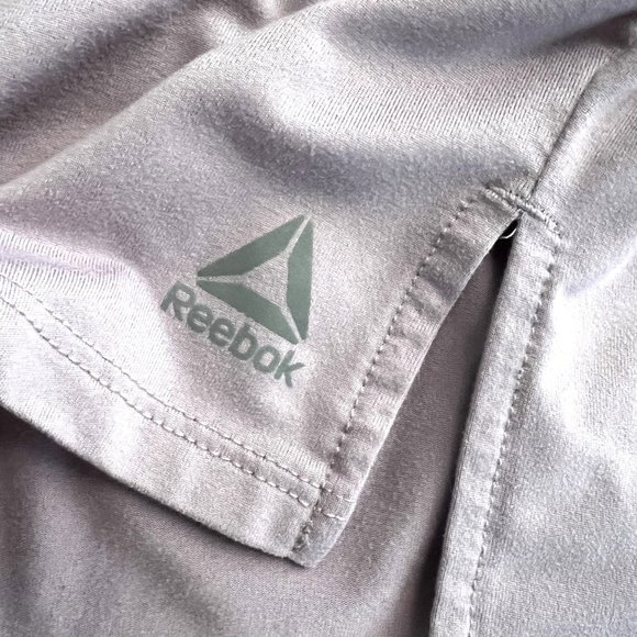 Reebok Logo Limitless Charger Long Sleeved Hoodie, Sea Fog, Size S - Picture 4 of 8